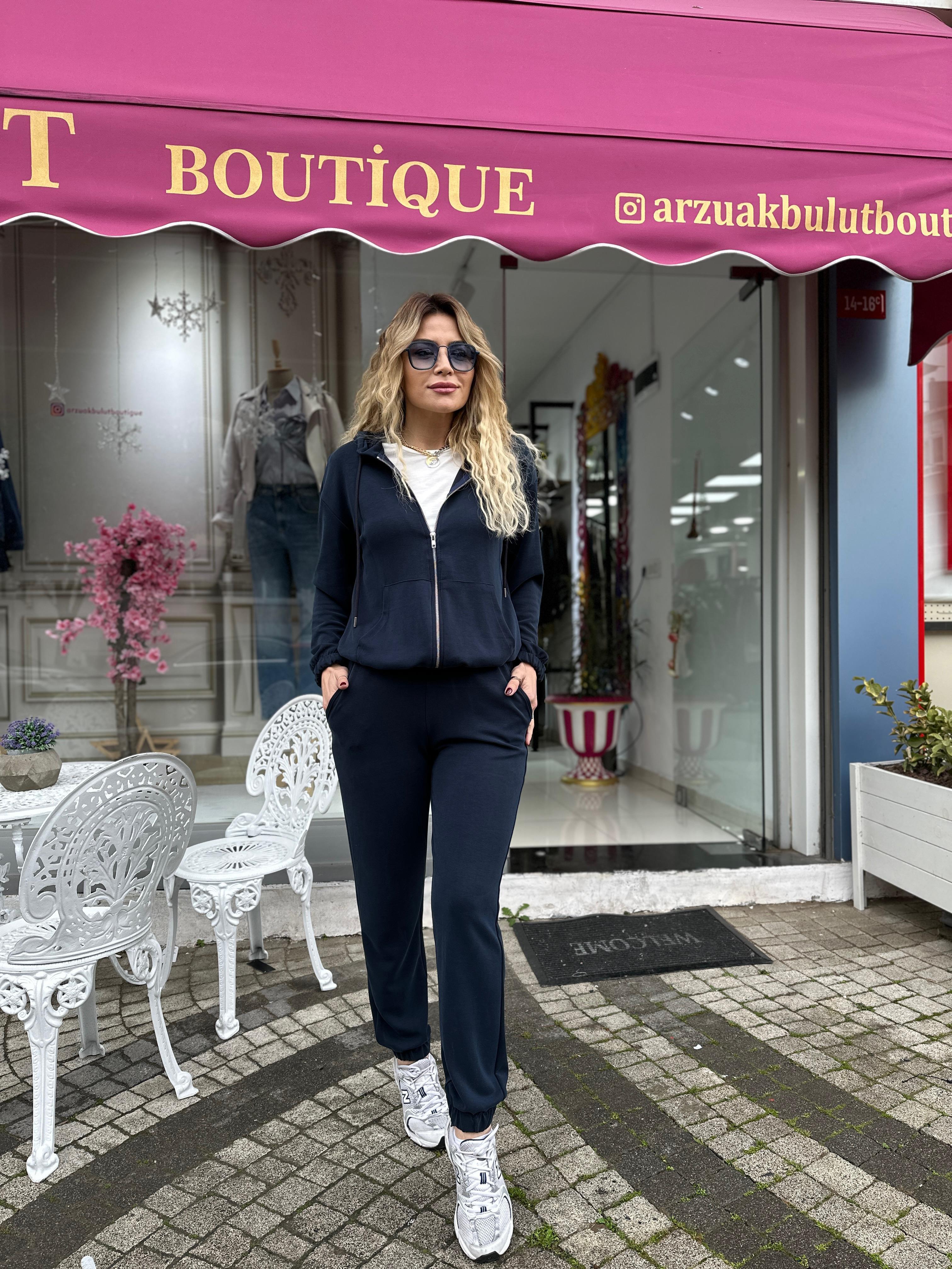 ORJ Oysh Lacivert Eşofman Takım