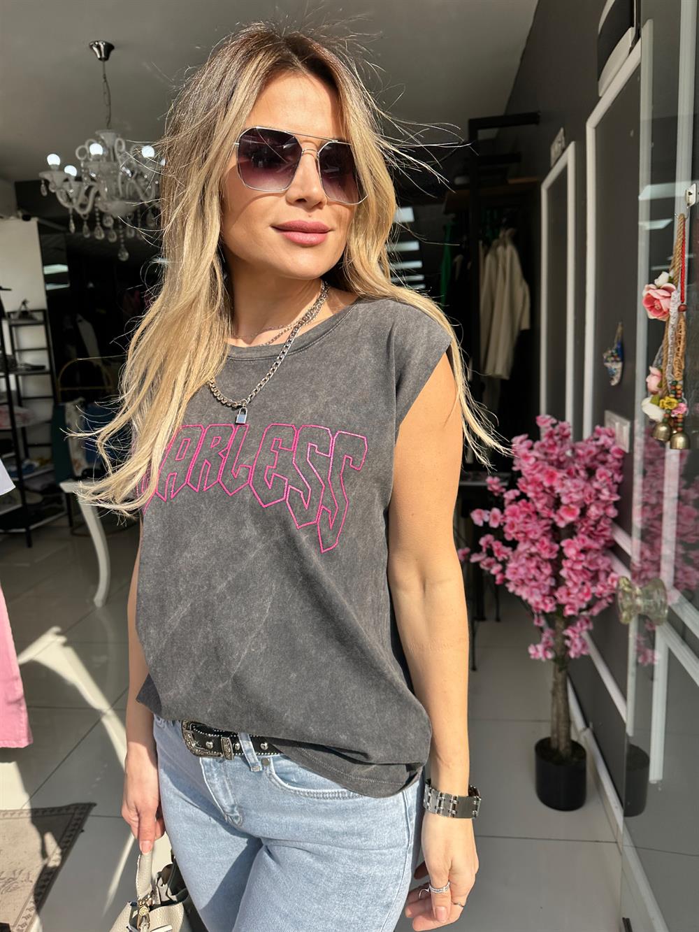 ORJ Yıkama Kumaş Tshirt