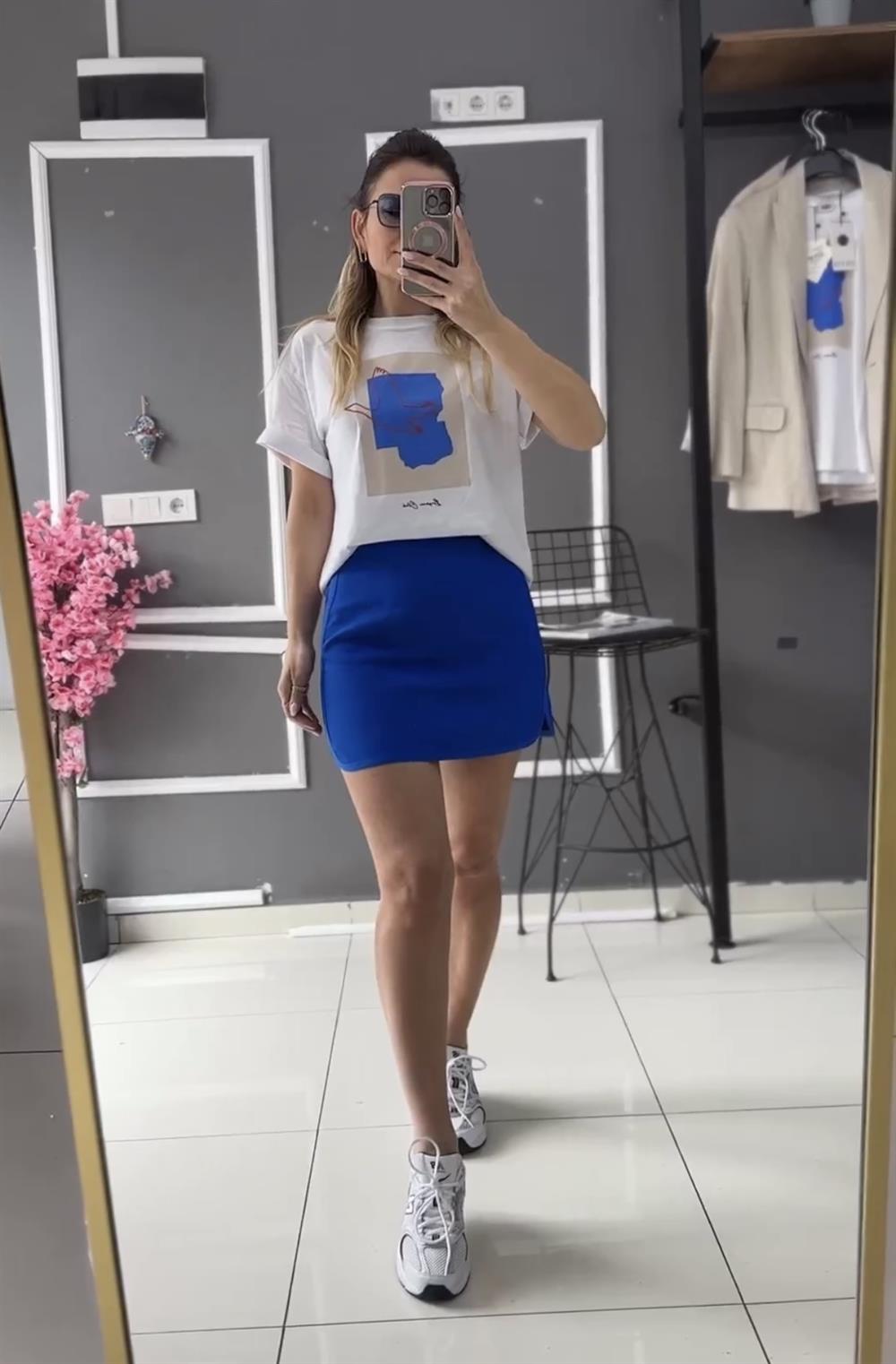 ORJ ZR Mavi Etek