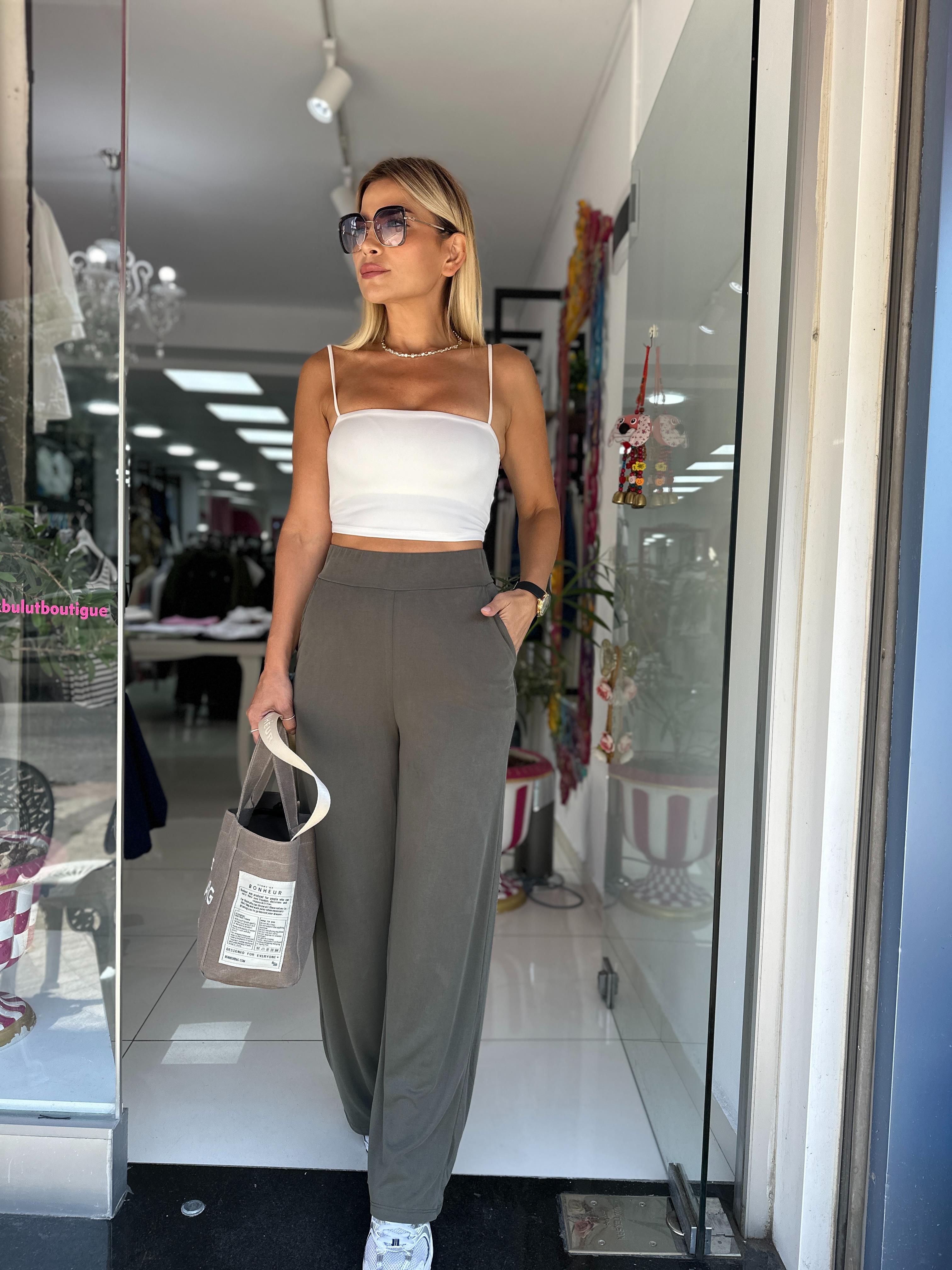 OYS Haki Modal Kumaş Eşofman