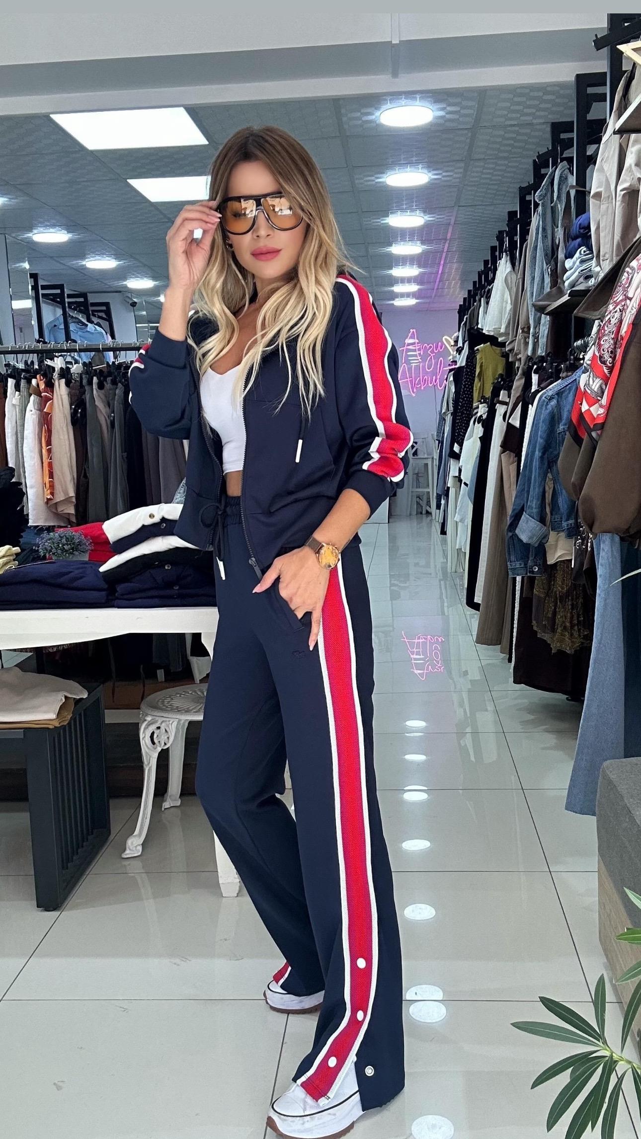 Paça Çıtçıtlı Eşofman Takım