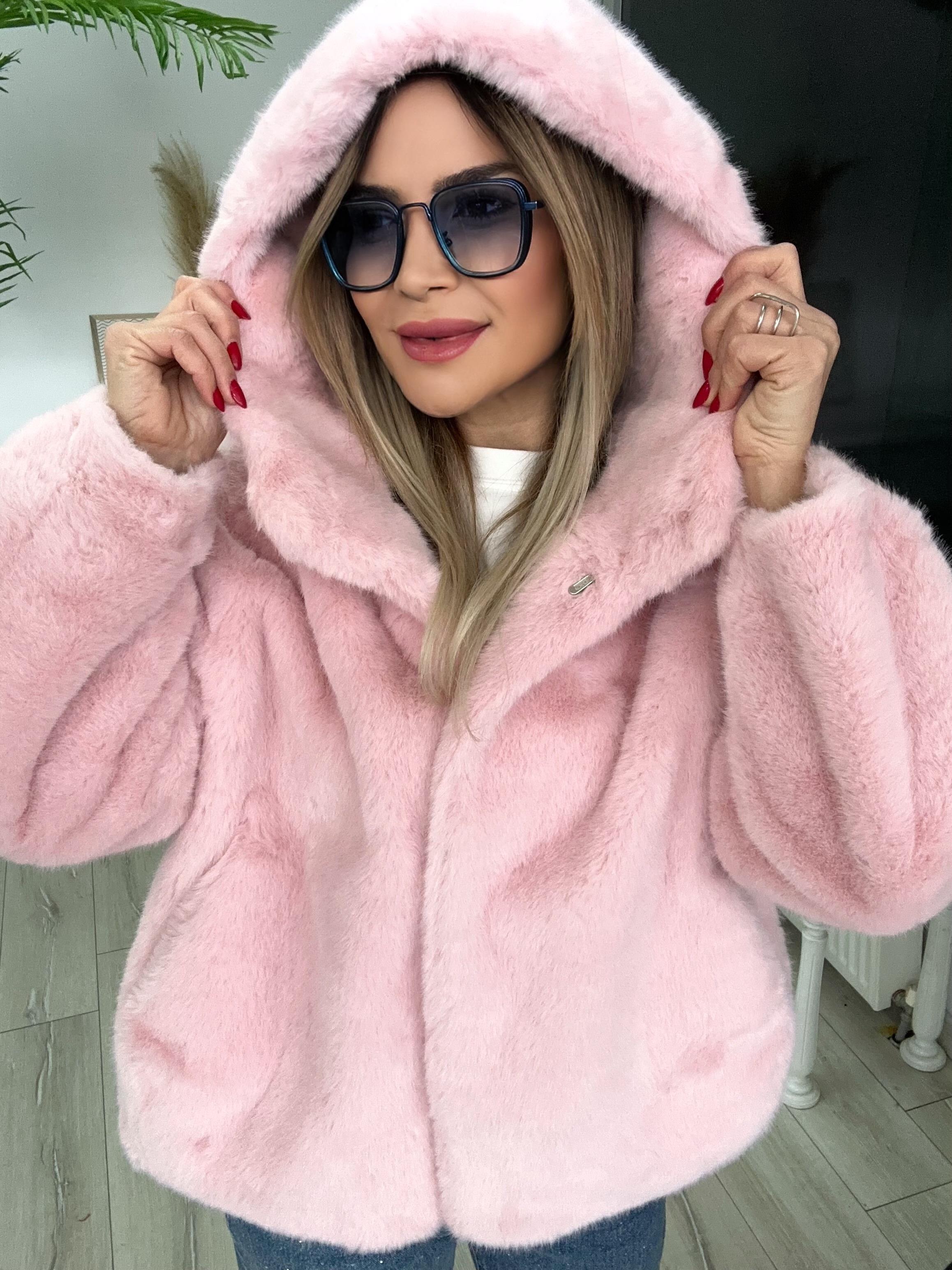 Pembe Kürk Mont 
