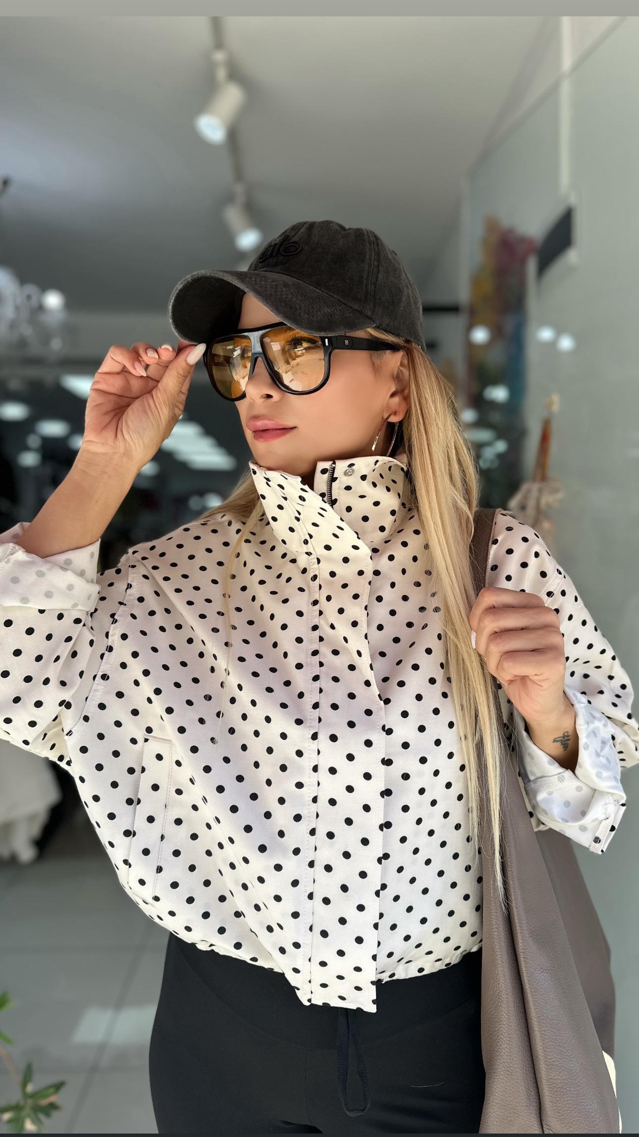 Puantiyeli Premium Ceket