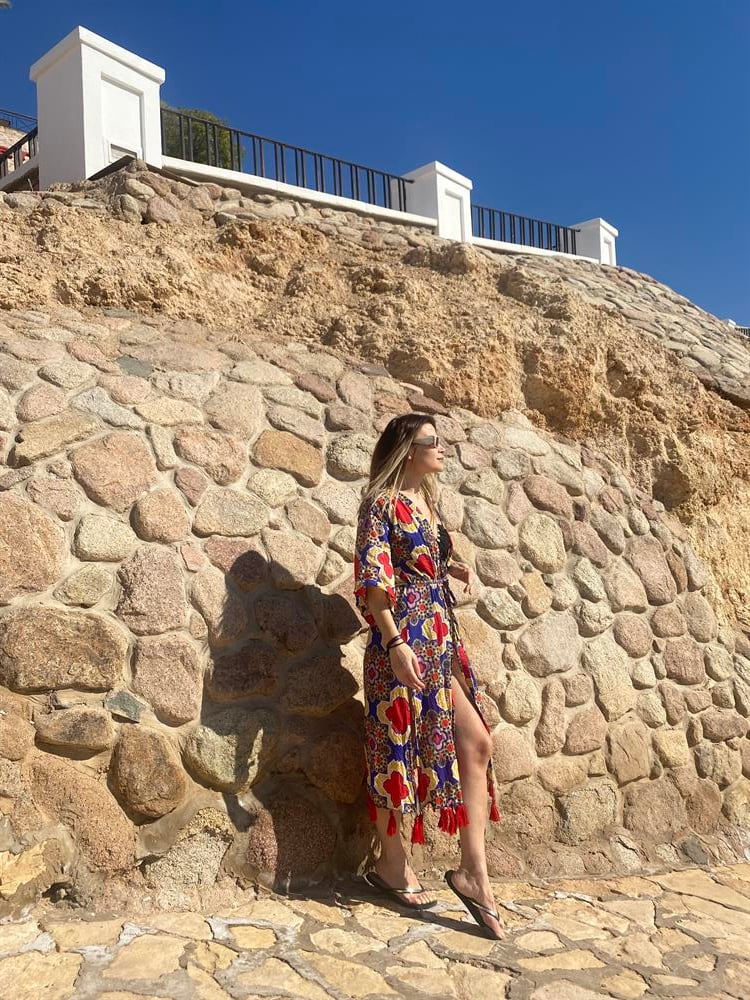 QS Etnik Desen Kimono