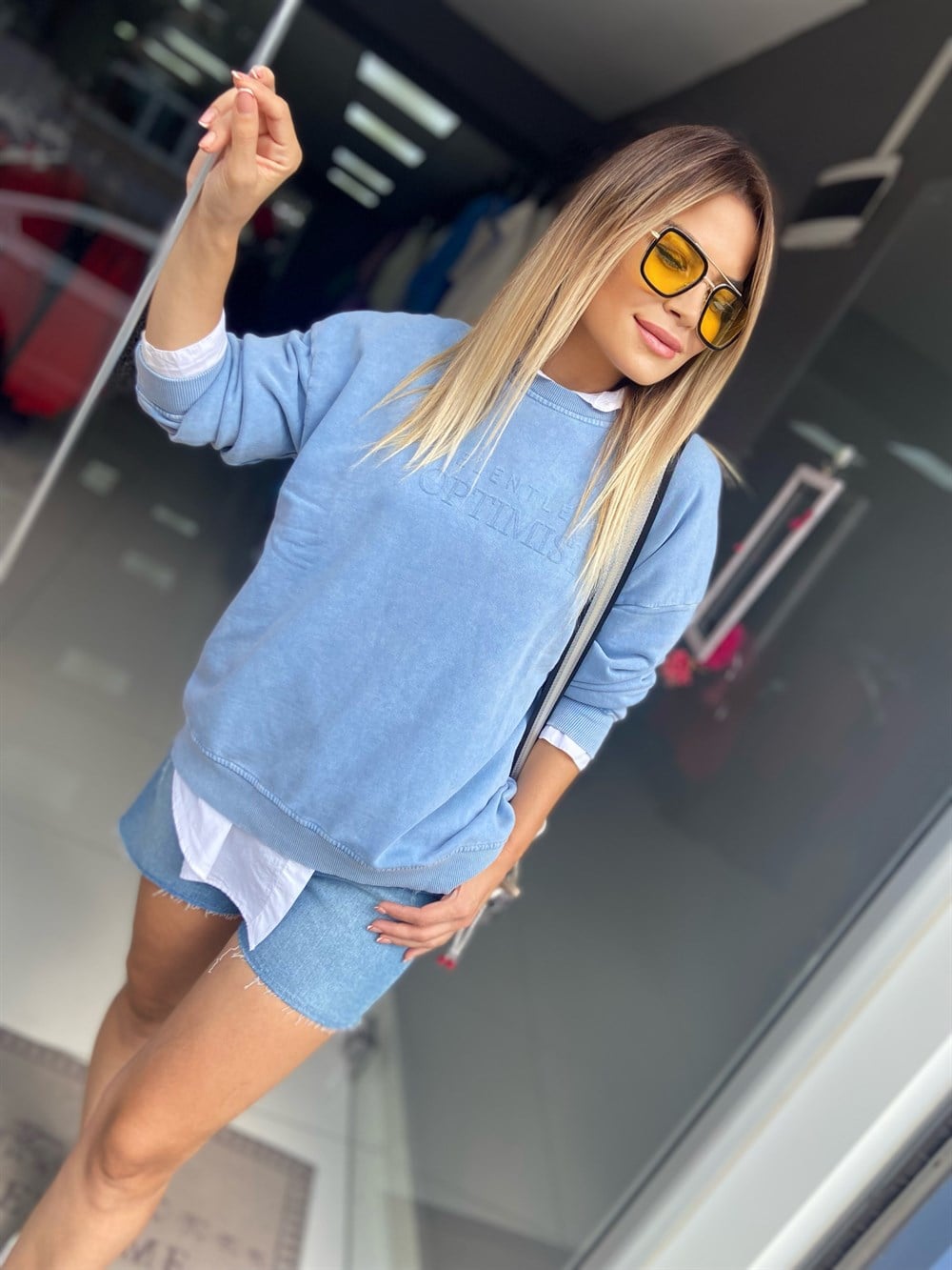 RO Açık Mavi Sweat