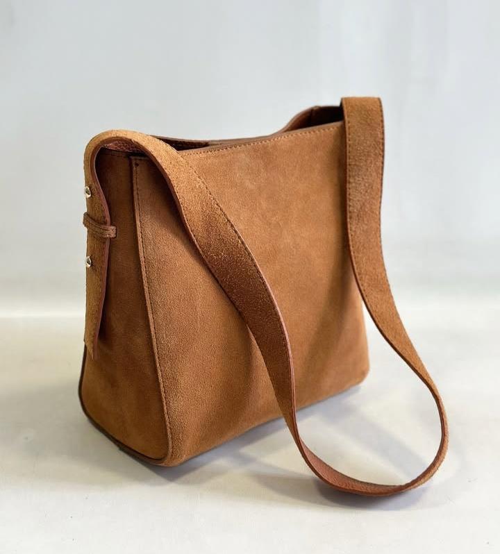 Taba Süet Tote Çanta 