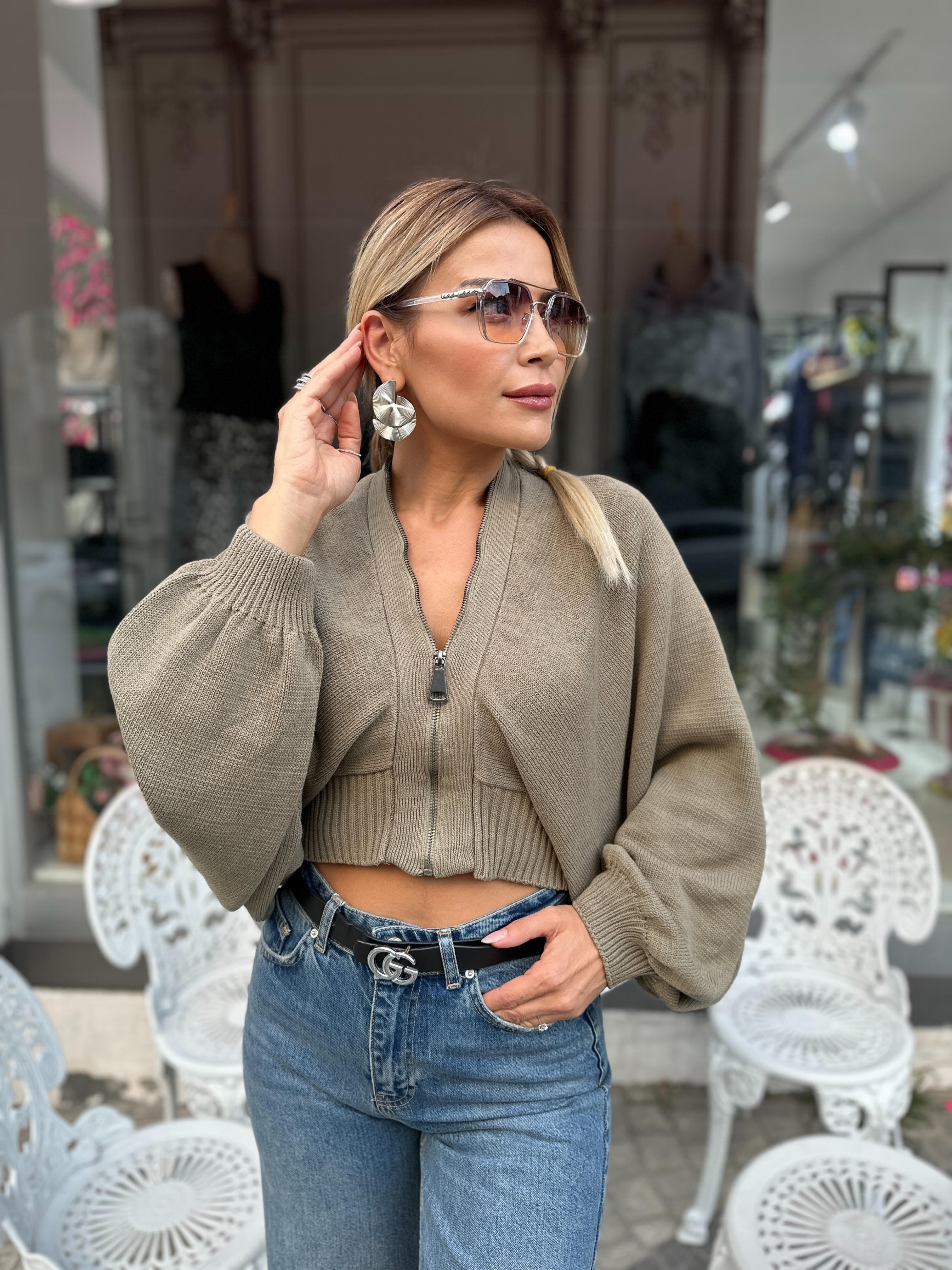 Tasarım Triko Ceket