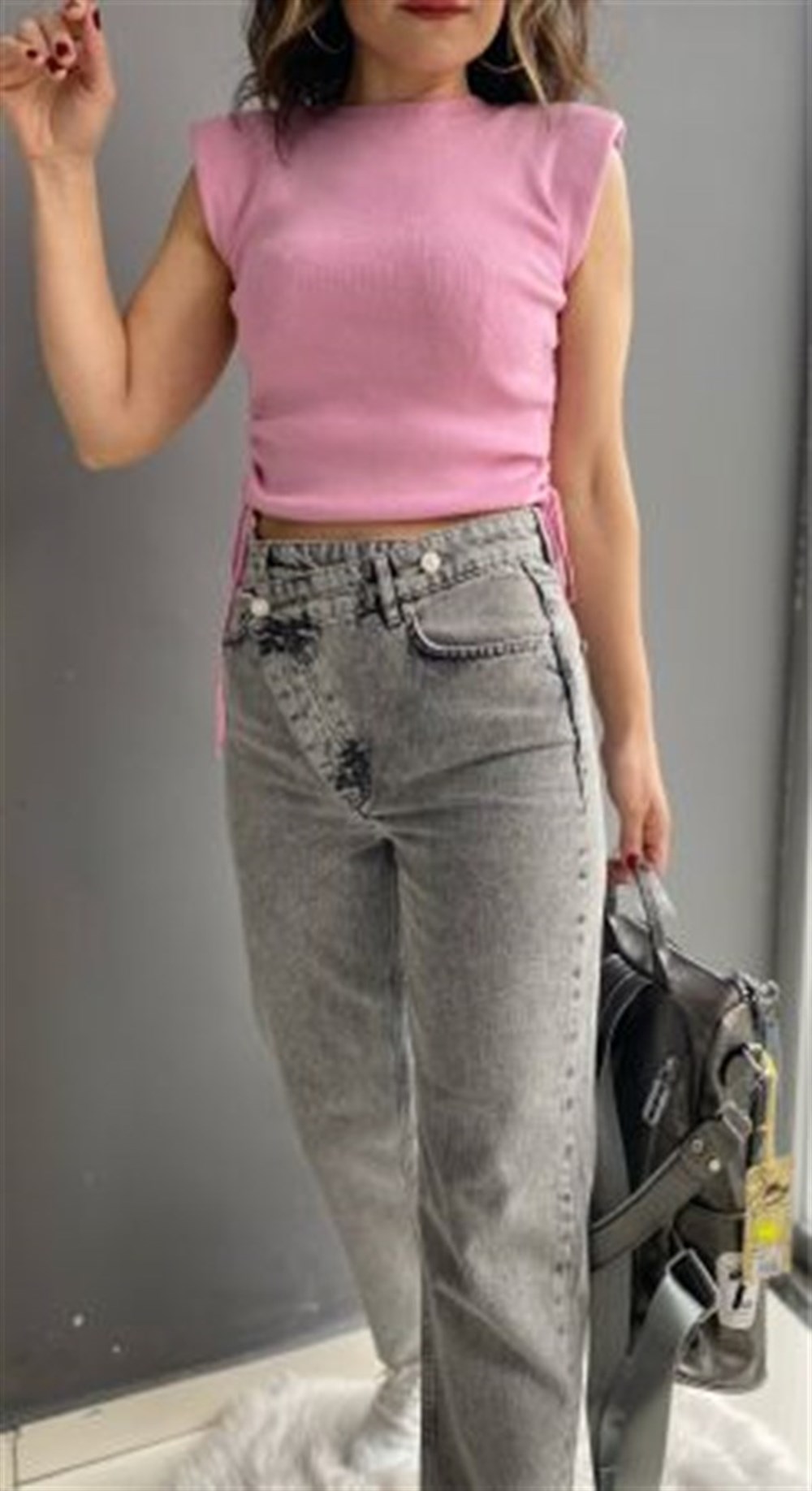 YANDAN BÜZGÜLÜ VATKALI CROP