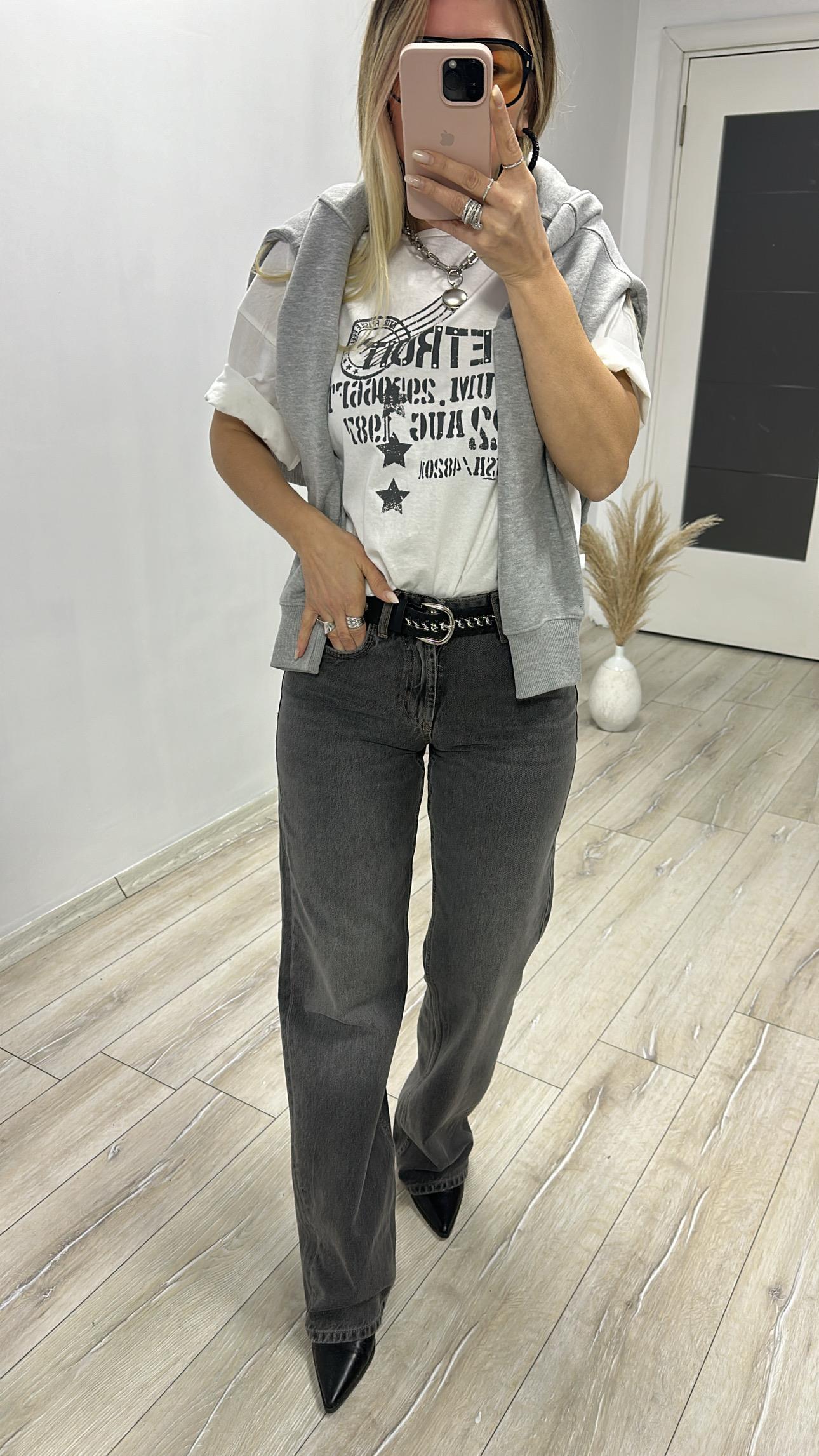 ZR Koyu Antrasit Jean 
