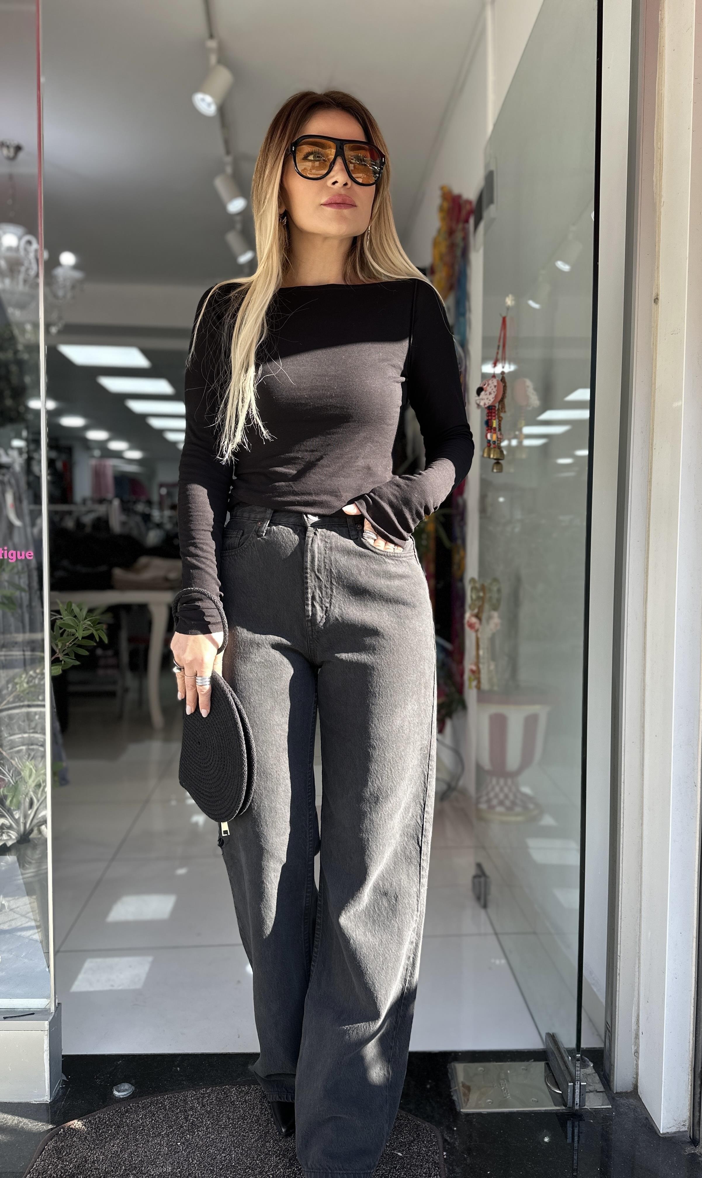 ZR Koyu Antrasit Jean 