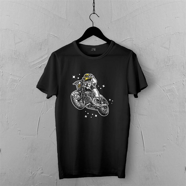 Motorcycle Tasarımlı Tshirt 013