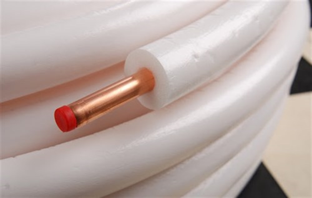 9mm Kauçuk İzolasyonlu Bakır Boru 3/8x0,80