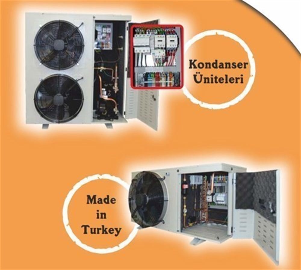 Cool Box Hermetik R404 Gazlı Kondanser Üniteleri Coolbox 2M/CAJ4519Z Panolu