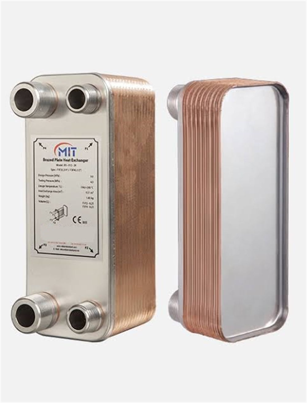 MIT MB-01 Model 28 Plakalı Eşanjör