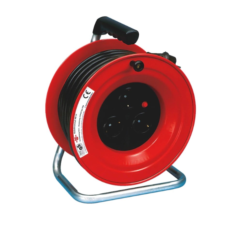WÜRTH ÇELİK GÖVDELİ KABLO UZATMA MAKARASI 077450 11