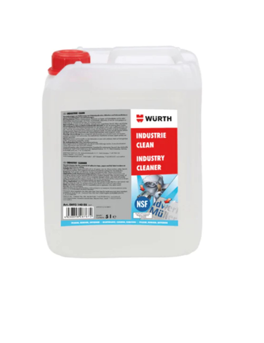 Würth TEMİZLEYİCİ INDUSTRY CLEAN 089314005