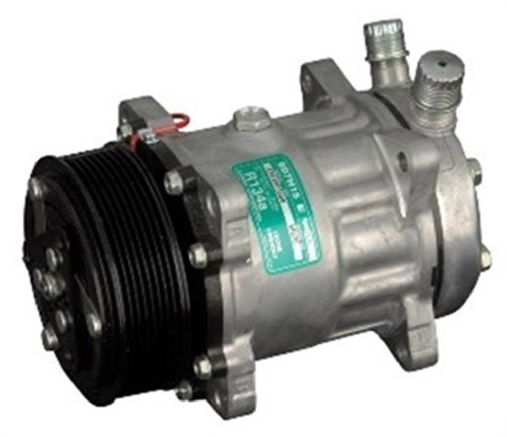 SANDEN-BEHR SD7 H15-8230 12VDC - R134a - T KAYIŞ - ÜST BAĞLANTI