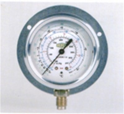 REFCO Manometreler MR-306-DS-R22 Yüksek Basınç R22/R134A/R404A (bar/psi)