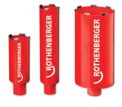 Rothenberger Elmaslı Karot İle Delme Tekniği EUROLASER Lazer Kaynaklı Kuru Karot Ucu NO:FF03384