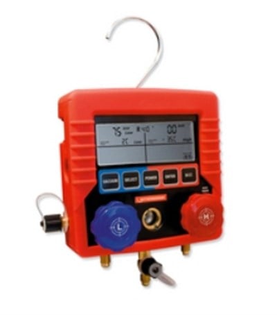 Rothenberger Soğutma ve Klima Tekniği Dijital Manifolt Seti ( Vakum Sondası Hariç ) NO:1705.25