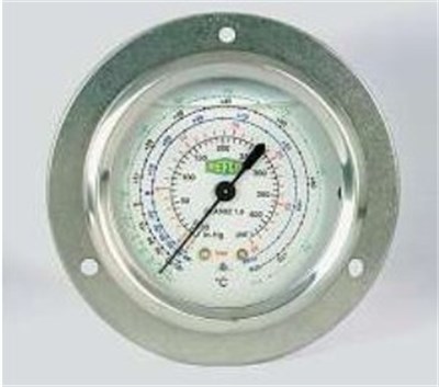REFCO Manometreler MR-205-DS-R22 Alçak Basınç R22/R134A/R404A (bar/psi)