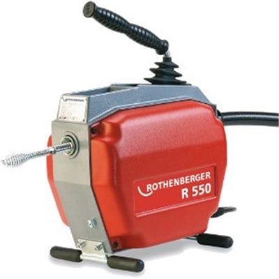 Rothenberger Boru/Kanal Temizleme ve Kontrol Tekniği R 550 Boru ve Kanal Temizleme Makinesi NO:7.2686