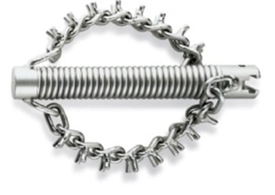 Rothenberger Boru/Kanal Temizleme ve Kontrol Tekniği Zincirli Temizleme Kafası, Çivili NO:7.2278