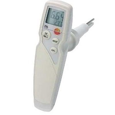 TESTO pH Ölçüm Cihazları ( pH Metre ) - Testo 205 ( Ürün Kodu: 0563 2051 )
