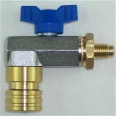 REFCO Araç Şarj Aletleri ve Aksesuarları CX-AUTO-B-1/4SAE Araba Klimaları İçin Alçak Basınç Vanası