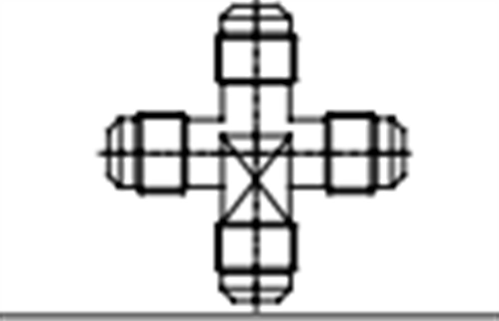Caste Sae Flare Cross 7410/2