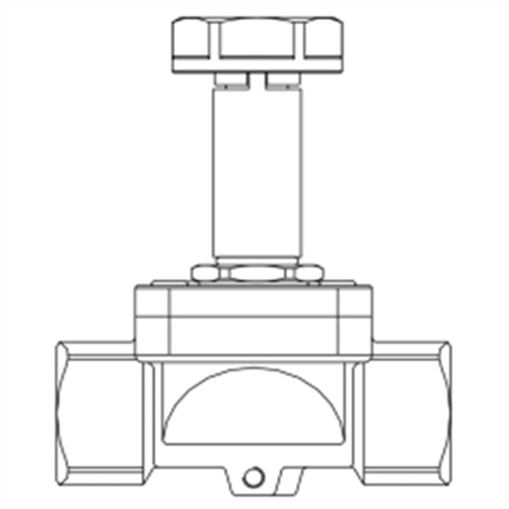 Castel Normalde Rakorlu Bobinsiz Selenoid Valfler 1020/25