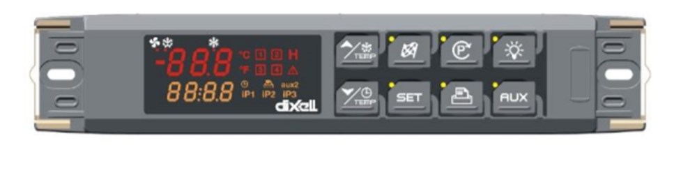 Dixell Blast Chiller Şoklama / Hızlı Soğutma Üniteleri İçin Dijital Kontrol Cihazları XB590L-5N1C1