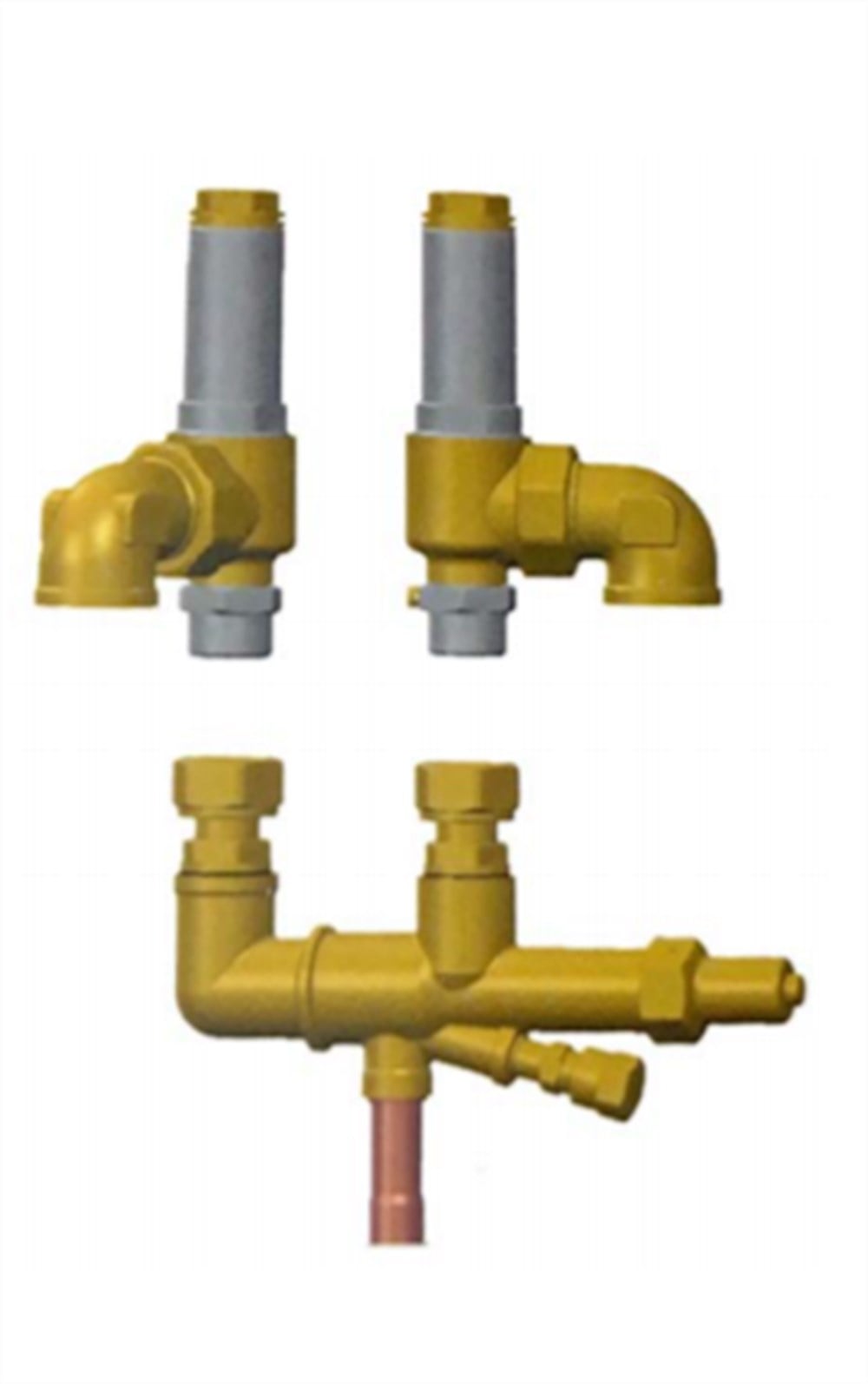 E.C.A Karbondioksit Serisi Emniyet Valfleri 601006243 / Yön Değiştirici