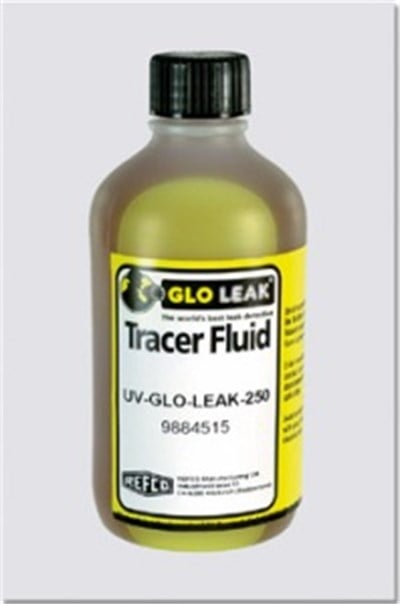 REFCO Ultra-Viole Soğutma ve Klima Kaçak Arama UV-GLO-LEAK-250 Dedektör Fosfor Likit 250ml