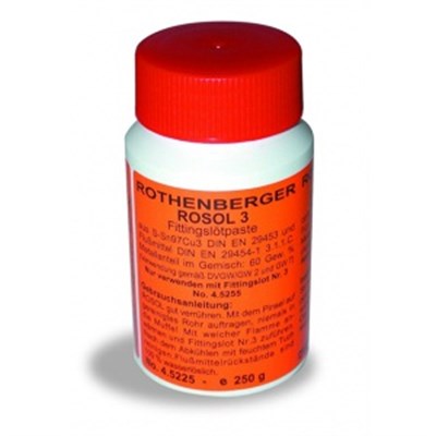 Rothenberger Lehim ve Kaynak Tekniği Yumuşak Lehim Pastası ROSOL 3 NO:4.5225
