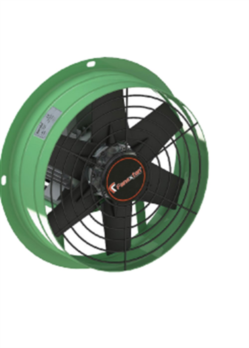 FanexFan FHP-Y Harici Motorlu Plastik Pervaneli Yuvarlak Aksiyal Aspiratörler FHP-Y-300-01