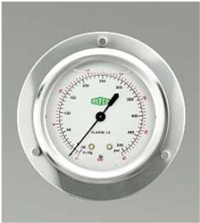 REFCO Manometreler M-245-DS-14 Yağ Bassınç Manometresi