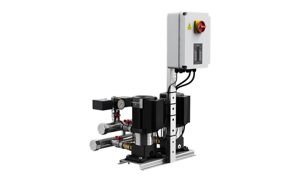 GRUNDFOS Dik Milli İki Pompalı Hidrofor Seti Hydro Multi - S 2 CMV 3-5 M