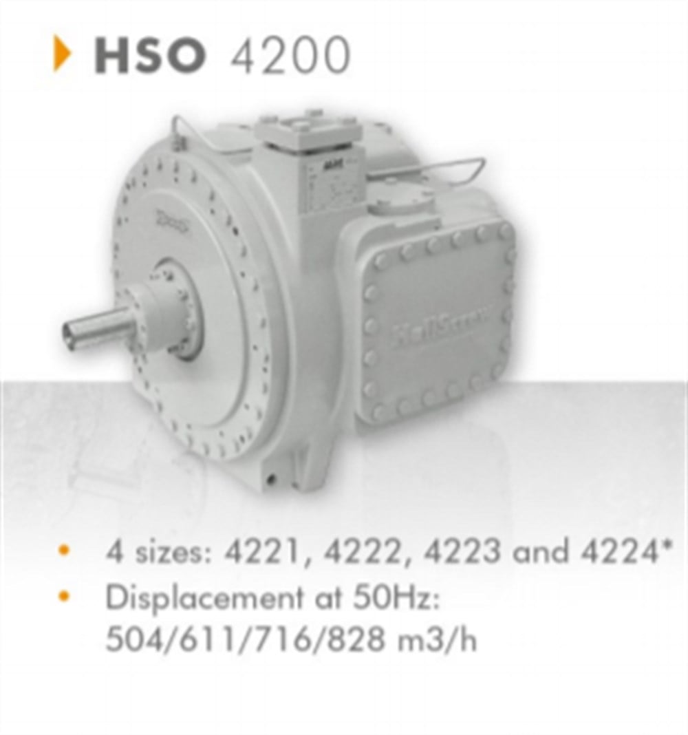 J&E HALL Açık Tip Tek Vidalı Kompresör JSO-116 / HSO 4225V