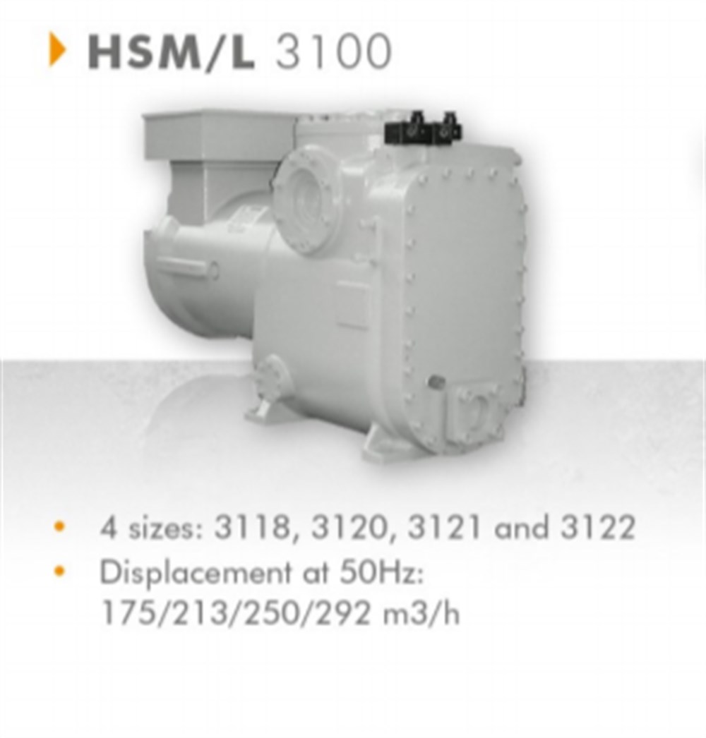 J&E HALL Yarı Hermetik Tek Vidalı Kompresör HSM 3118 3 E 43kW