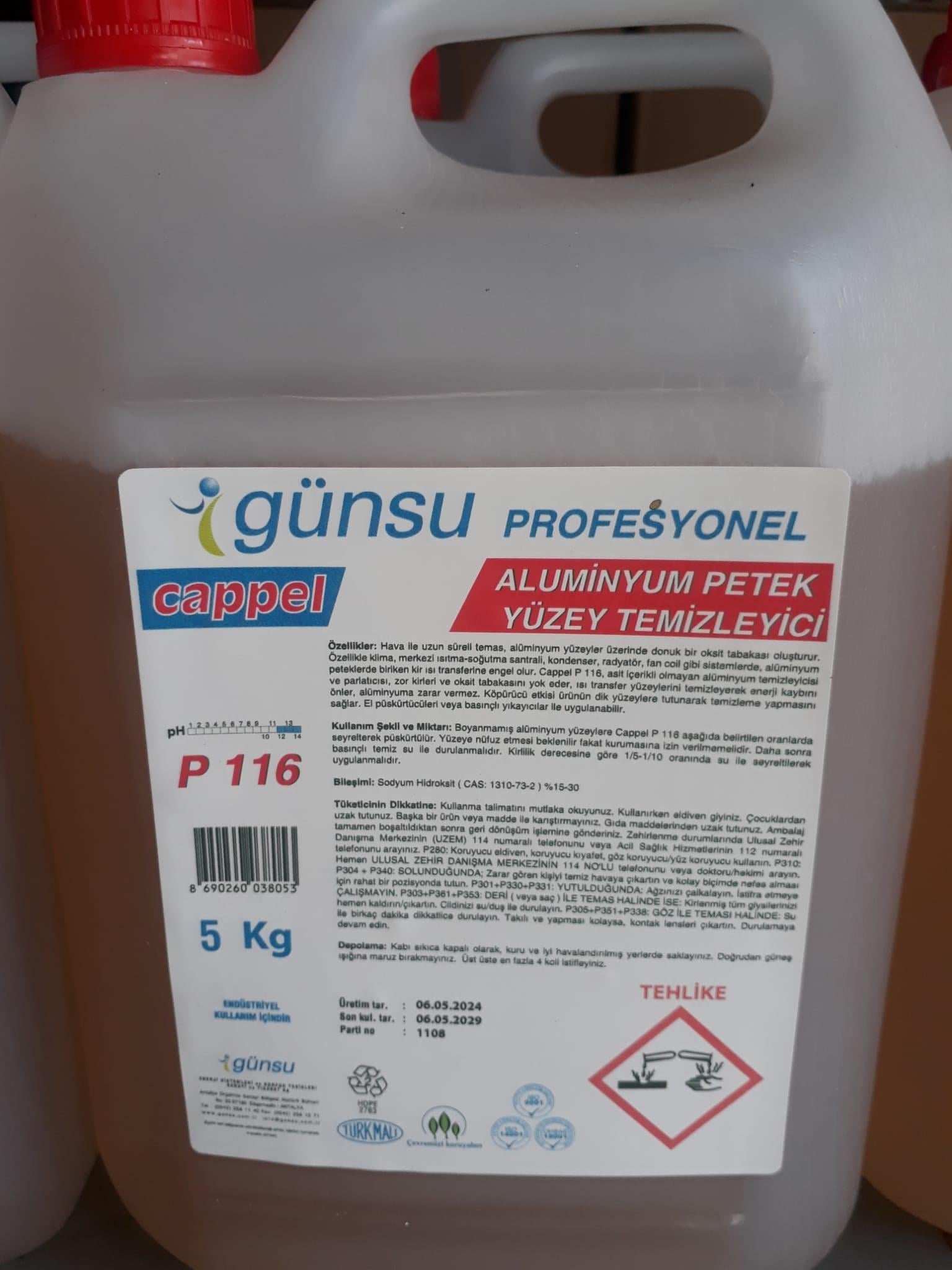 Klima Serpantin Temizleyici Petro Clean 5kg