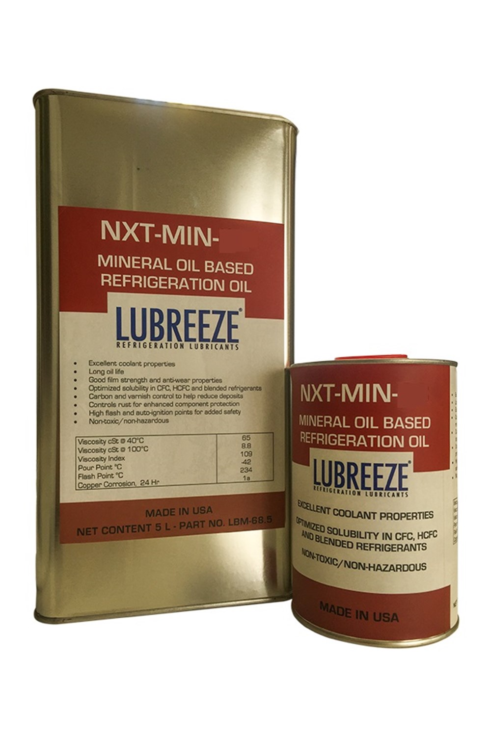 Lubreeze Kompresör Yağları  MIN-32 1 LT