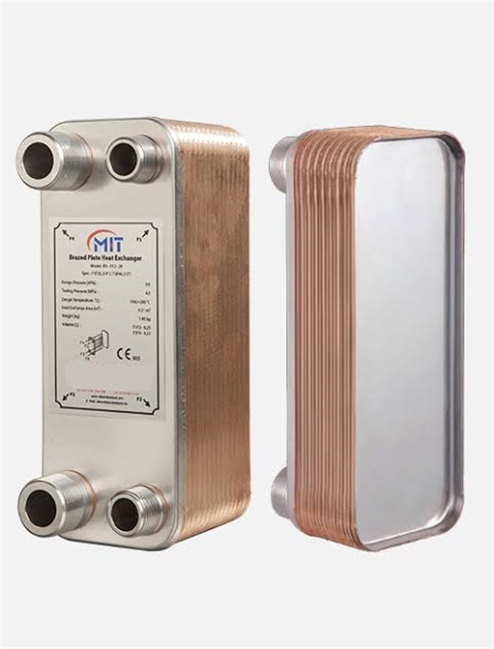 MIT MB-09 Model 80 Plakalı Eşanjör