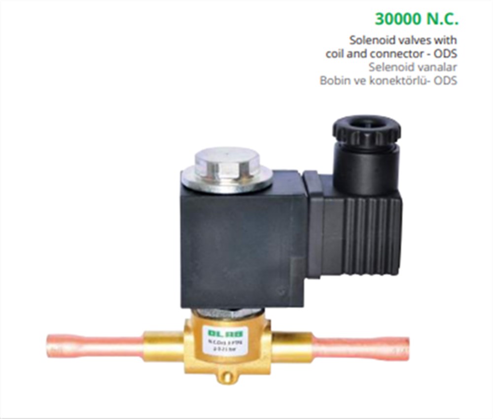 OLAB Solenoid Vana Direkt (Bobinli) 30020 T 01 3,0 A