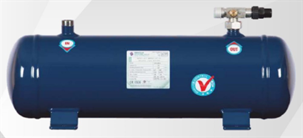 SKM Yatık Likit Deposu Vanasız SYLD04-OC-3/8-1-D4