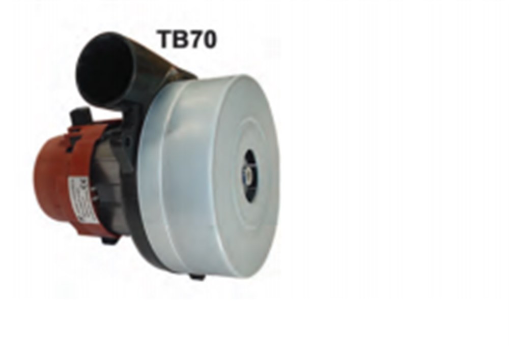 TECHSUN Elektrikli Süpürge Motorları TB70 Çift Fanlı Egzoslu