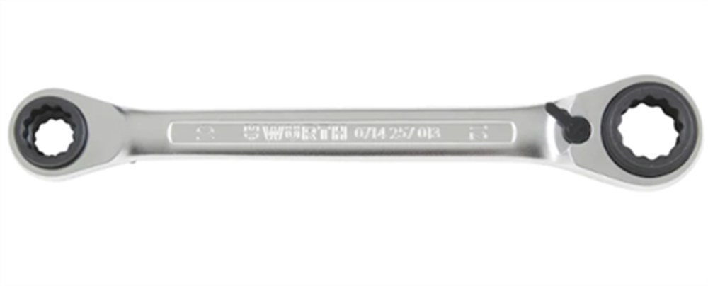 Würth Çift Halkalı Cırcırlı Anahtar 4'ü 1 Arada 0714257013