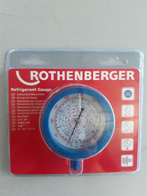 Rothenberger Alçak Basınç R22-R134A-R404A-R410A Manometre Saati