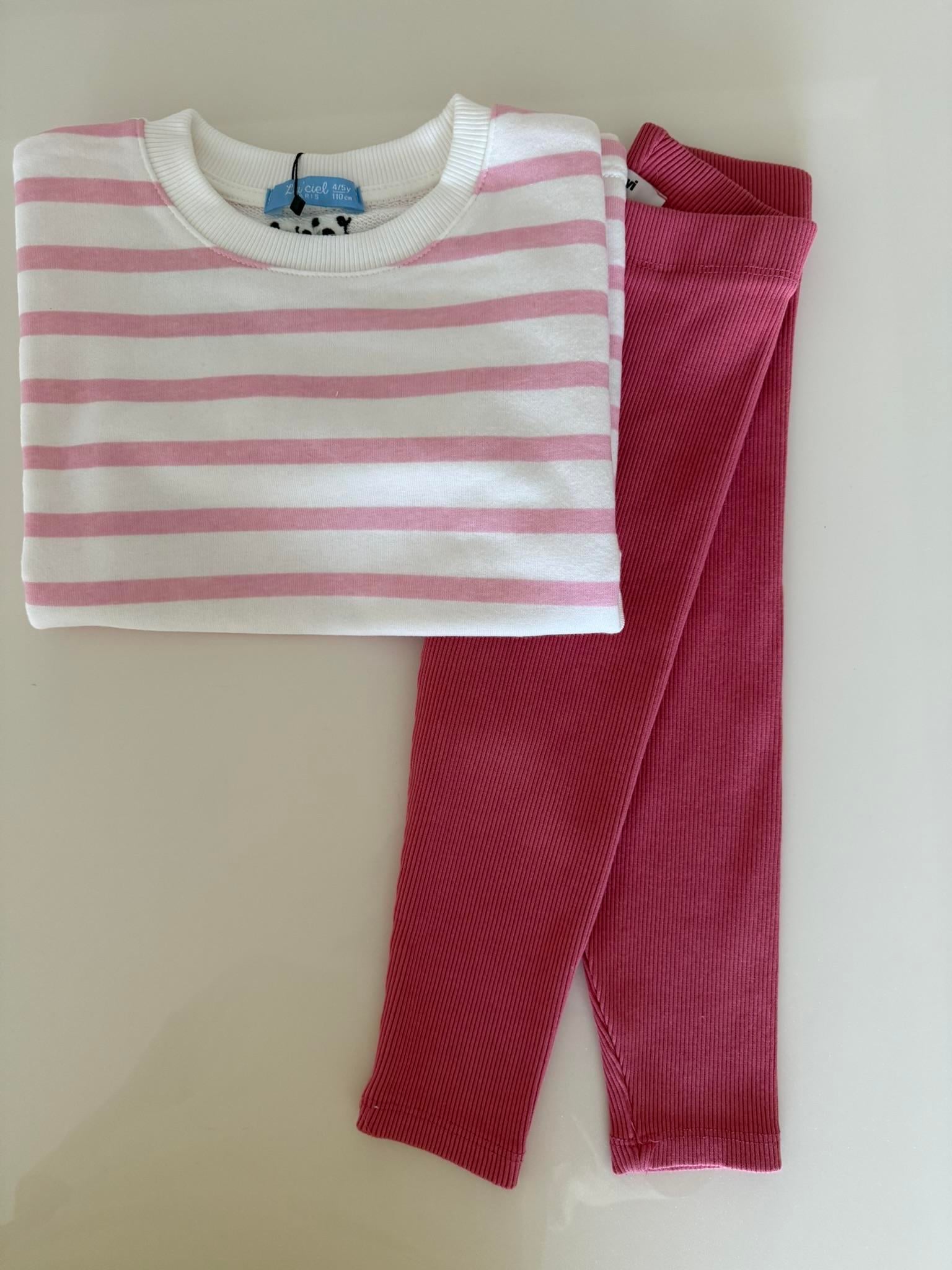 FİTİLLİ BASİC TAYT 2-12 YAŞ ARASI (KOYU PEMBE)