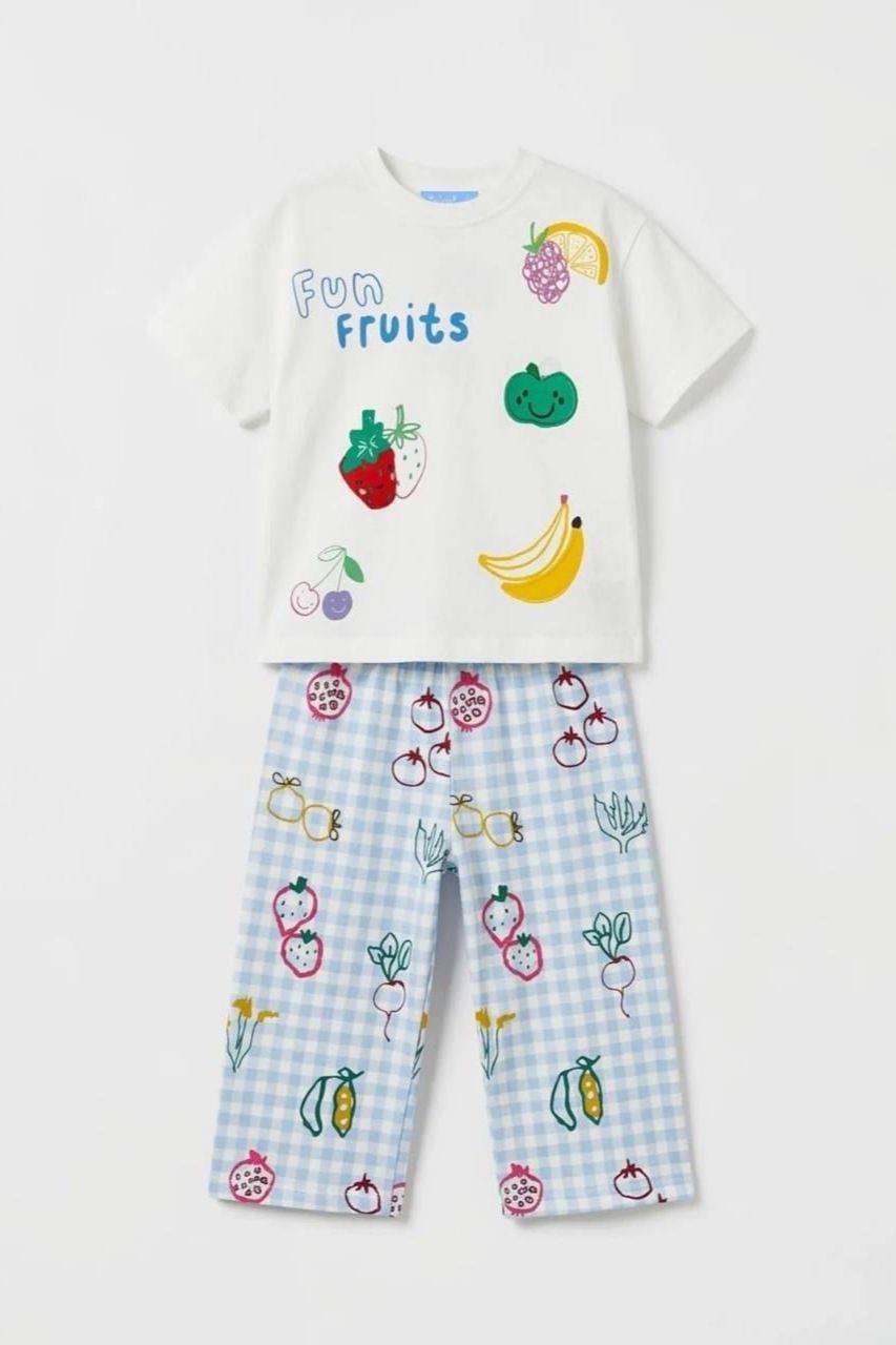 FUN FRUİTS WHITE LEG TAKIM